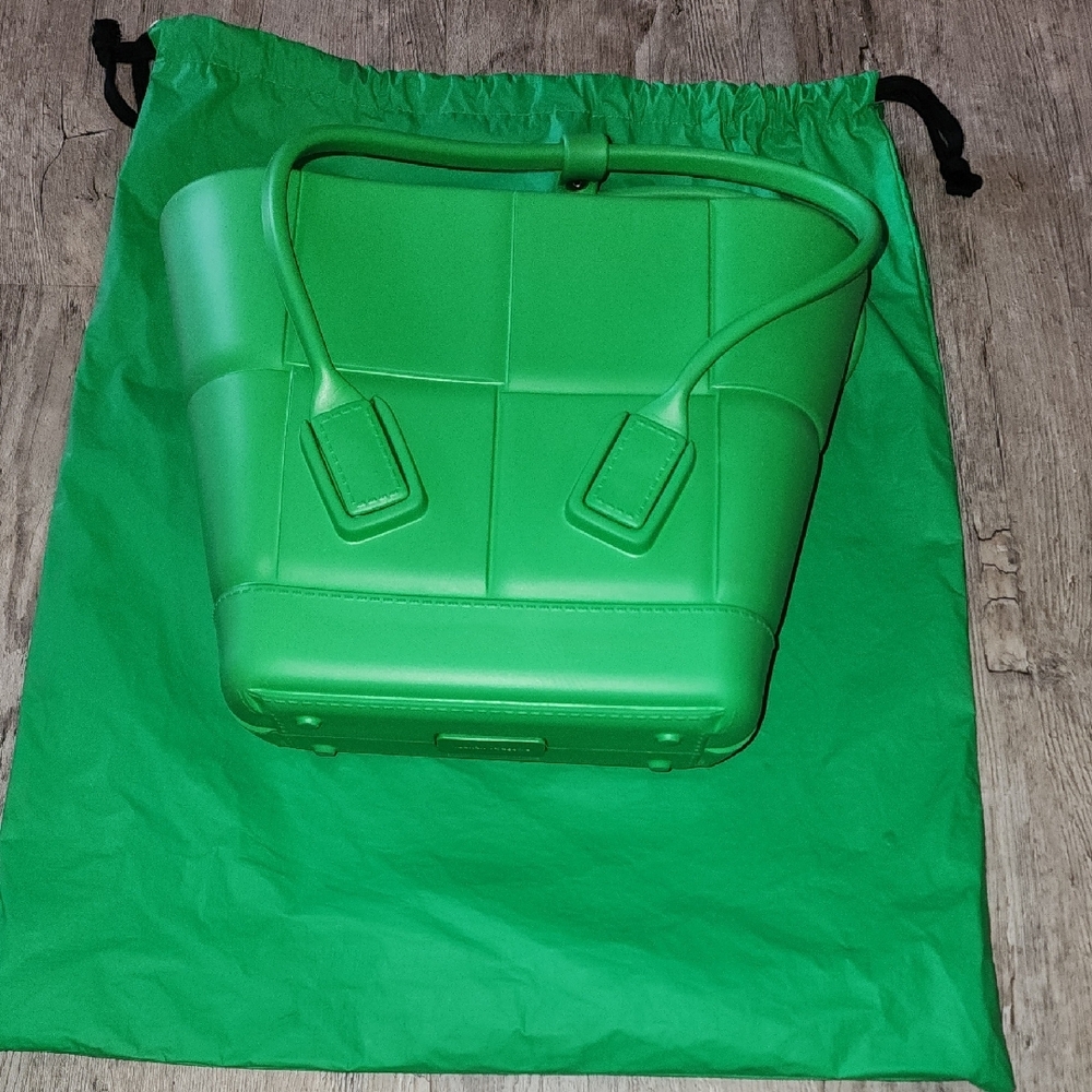 Vibrant Green Tote Bag